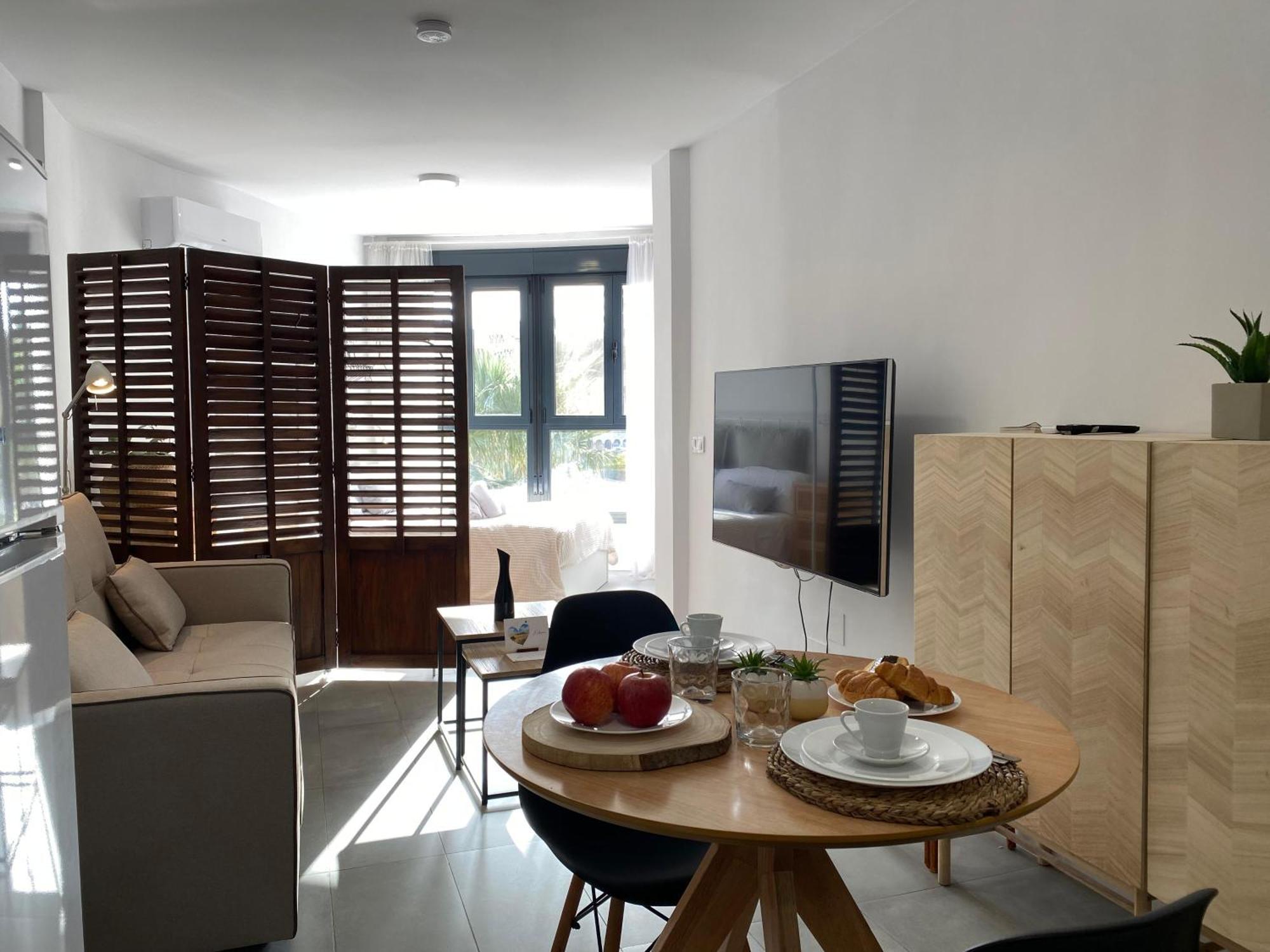 Loft primera línea playa, Cabo de Gata, Wifi Apartman Retamar  Kültér fotó