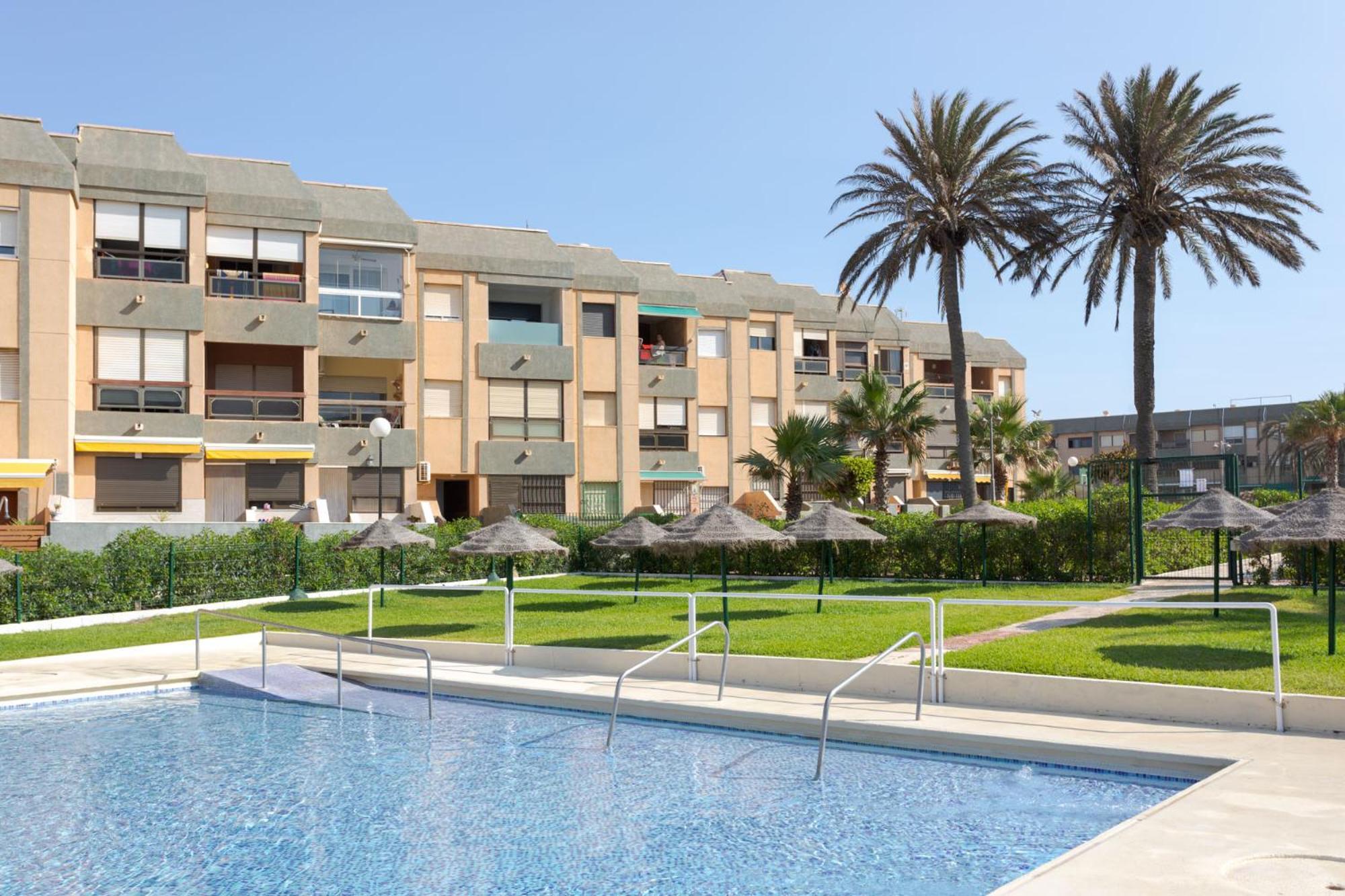 Loft primera línea playa, Cabo de Gata, Wifi Apartman Retamar  Kültér fotó